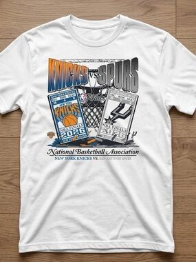 Knick & Spurs National Basketball Shirt